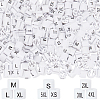 234Pcs 9 Style XS~5XL Plastic Clothing Trouser Size Markers KY-CP0001-10-1
