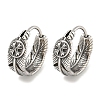 316 Surgical Stainless Steel Hoop Earrings EJEW-D096-12AS-09-1