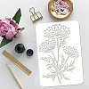 Plastic Drawing Painting Stencils Templates DIY-WH0396-669-3