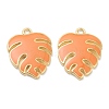 Brass Enamel Pendants KK-J278-40G-1