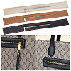 WADORN 3Pcs 3 Colors PU Leather Zipper Sewing Accessories FIND-WR0011-45-7