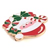 Christmas Theme Alloy Enamel Brooches JEWB-S022-03D-3