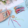 45Pcs 9 Colors Polyester Cord Mobile Straps FIND-GF0006-44-3