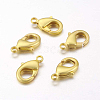 Brass Lobster Claw Clasps KK-K189-B02-1