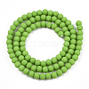 Opaque Glass Beads Strands X-GLAA-T032-P4mm-MD06-3