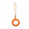 Polyester Tassel Woven Big Pendant Decorations FIND-N052-001K-1