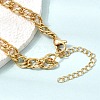 6.5MM 304 Stainless Steel Double Link Chain Necklaces for Women Men SA-CBA37BC-22G-3