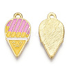 Zinc Alloy Enamel Pendants ENAM-CJC0006-12-2