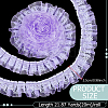 1Pc Double Layer Pleated Lace Ribbon OCOR-BC0007-97C-2
