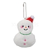 Christmas Theme Cloth Plush Doll Pendant Decorations HJEW-D030-01C-1