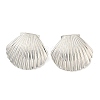 Rack Plating Brass Stud Earrings KK-N255-05P-RS-1