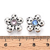Tibetan Style Alloy Beads TIBE-N013-28AS-3