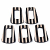Resin & Wood Pendants RESI-N025-013A-B02-1