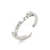 Brass Cup Peg Open Cuff Ring Settings LS-KK-G518-06P-01-1
