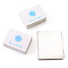 100Pcs Rectangle Clear Polypropylene Cellophane Bags CDIS-TA0001-37E-4