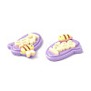 Opaque Resin Cabochons LS-CRES-P023-01D-3