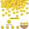 120Pcs Sequin Polypropylene Fiber Silk Pompom Ball FIND-SC0019-70A-2