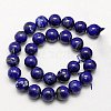 Natural Lapis Lazuli Beads Strands G-G423-4mm-A-2
