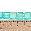 Czech Pressed Glass Beads GLAA-I061-22B-4