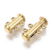 201 Stainless Steel Slide Lock Clasps X-STAS-S079-157G-2