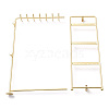Rectangle Iron Jewelry Display Stands ODIS-F001-03G-3