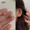 Alloy Leaf Cuff Earrings WG3D3A6-01-1