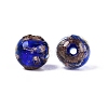 Handmade Gold Sand Lampwork Beads LAMP-N045-01A-03-2