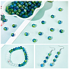 400Pcs Baking Paint Glass Beads Strands GLAA-PH0002-07-4