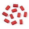 2-Hole Opaque Glass Seed Beads SEED-S023-21B-04-1