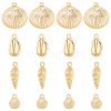 4 Styles Alloy Pendants FIND-SC0012-74-1