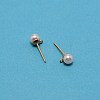 304 Stainless Steel Stud Earring Findings STAS-WH0029-02A-01-1