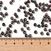 Transparent Inside Colours Glass Seed Beads SEED-H002-A-C224-4
