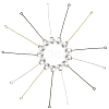 60Pcs 6 Styles Brass Eye Pin FIND-YW0009-96-1