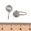 316 Surgical Stainless Steel Clip on Nose Rings STAS-P336-09A-P-3