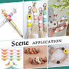 Wing Food Grade Eco-Friendly Silicone Focal Beads SIL-NB0001-43-6
