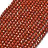Natural Red Jasper Beads Strands G-A260-A46-01-2
