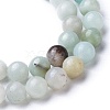 Natural Flower Amazonite Round Bead Strands X-G-D608-8mm-3