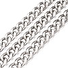 Aluminium Cuban Link Chains CHA-Q001-13P-1