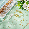   1606Pcs 14 Style Glass Twisted Bugle Beads SEED-PH0002-16-2