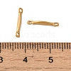 Ion Plating(IP) 304 Stainless Steel Connector Charms X-STAS-Q323-10G-3