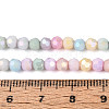 Anti-Tarnish Electroplate Glass Beads Strands EGLA-T021-4mm-15-11-2