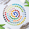 500G Mosaic Tiles Glass Cabochons DIY-SP0001-46-4