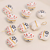 Handmade Porcelain Beads PW-WG11384-09-1