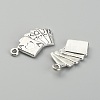 Tibetan Style Alloy Pendants X-FIND-CJC0016-10AS-1