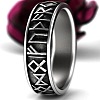 Retro Alloy Words Finger Rings FIND-PW0020-11E-1