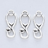 Tibetan Style Alloy Pendant Rhinestone Settings Cadmium Free & Lead Free TIBE-R316-084AS-RS-1