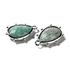 Natural Amazonite Pendants G-B009-02P-D-1