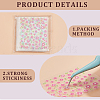 3D Flower Pattern Nail Art Sticker DIY-WH0449-45-6