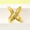 304 Stainless Steel Adjustable Cuff Rings for Women LS-RJEW-B123-01G-02-2