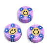 Handmade Polymer Clay Beads X-CLAY-T019-14-3